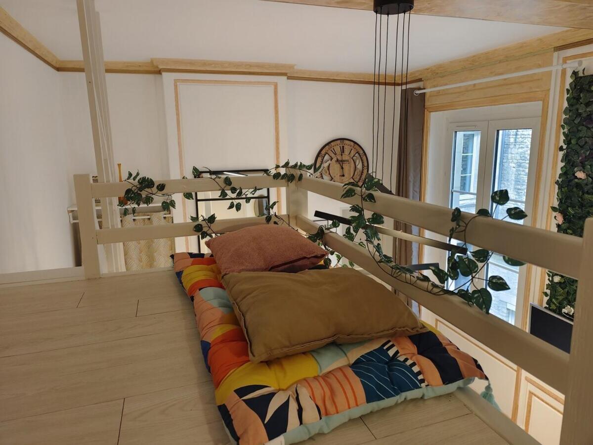カーンStudio Lumineux Et Fleuri Idealement Situeアパートメント エクステリア 写真